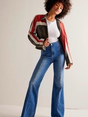 Free People CRVY Wild Honey Denim, Size 31